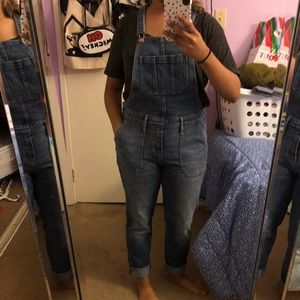 Denim Overalls